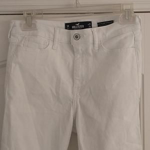 Hollister high rise crop super skinny jeans